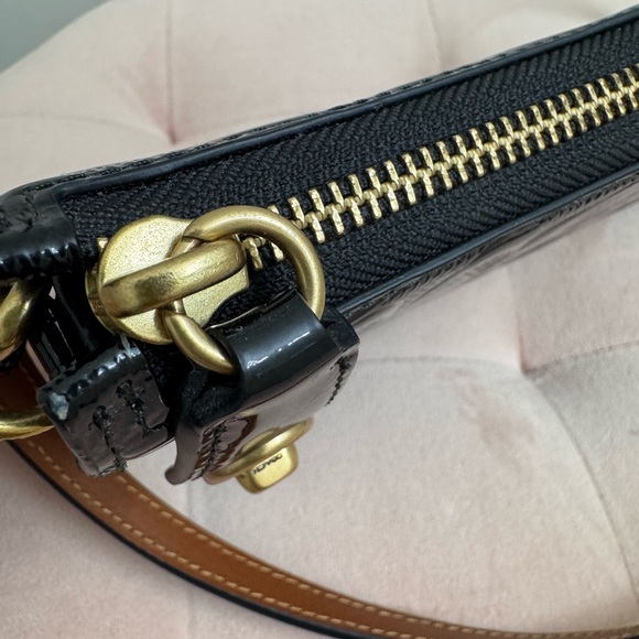 Coach Penn Shoulder Bag Black Patent - Picture 7 of 15